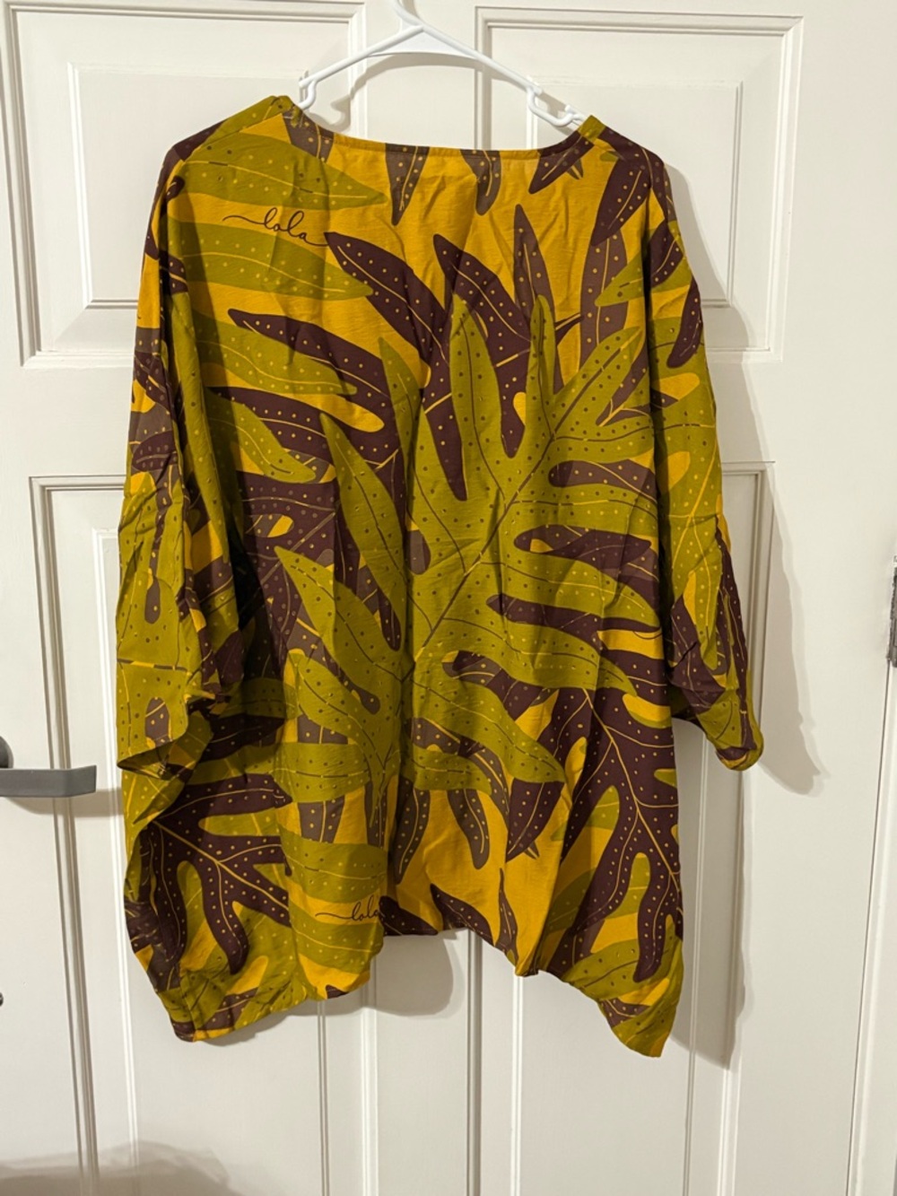 Simply Sisters NWT Makuahine Blouse Women’s Small Oversized Style w/ Free Gift - Picture 2 of 6
